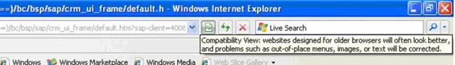 IE8 Compatibility View